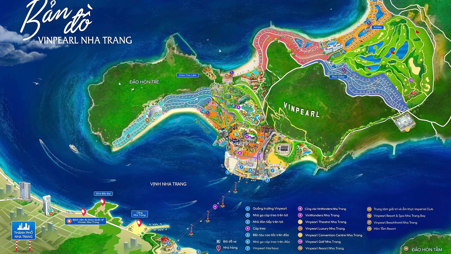 Bản đồ khu vui chơi